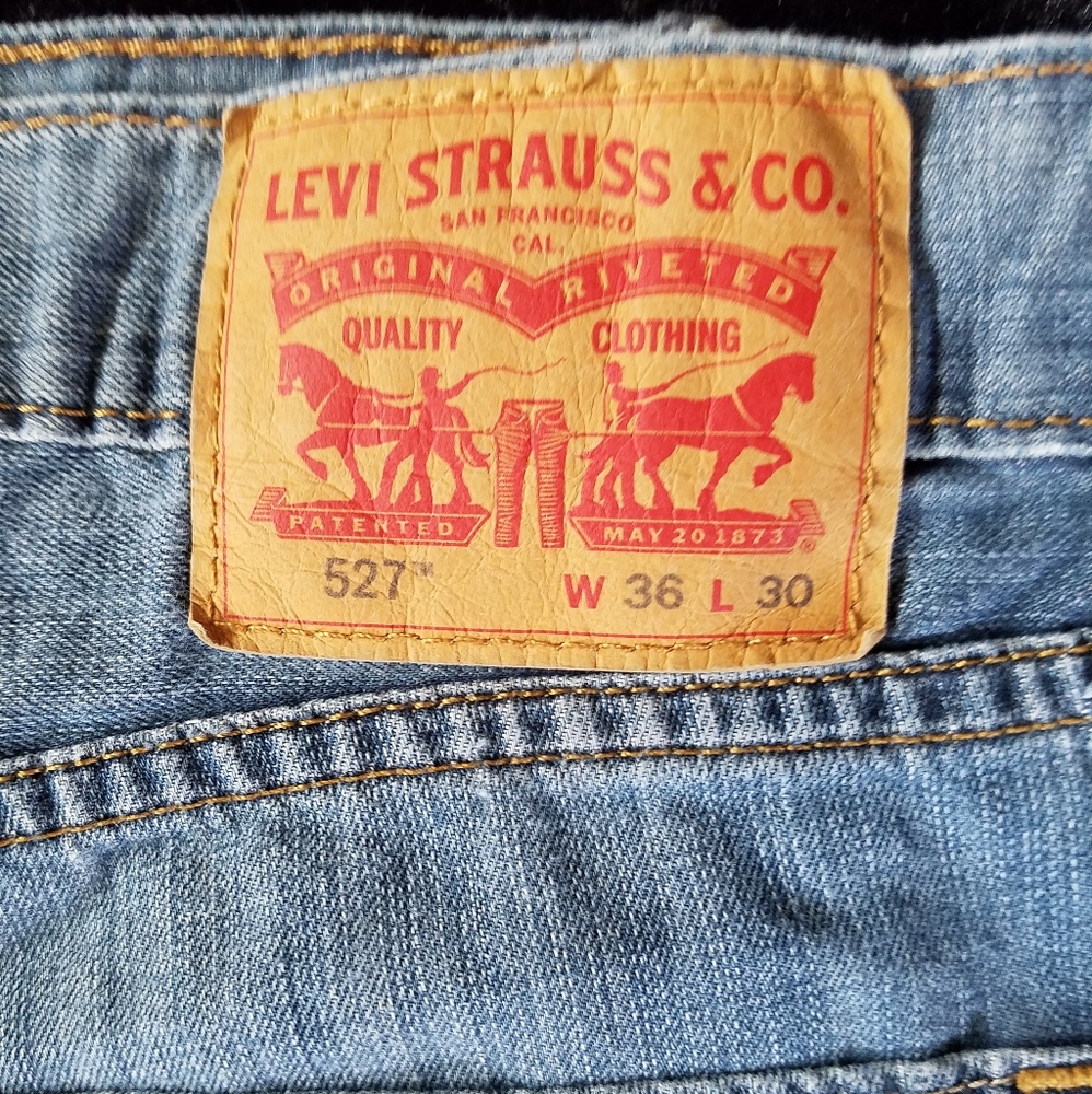 Levi's 527 slim fit bootcut jeans for men